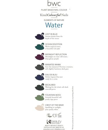 Kind Colourful Nails Water - Fountain Moss by BWC Beauty Without Cruelty - Buy Online on GoSupps.com