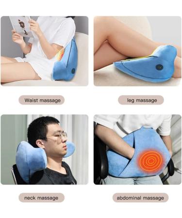 Rfkij Massaggiatore Elettrico Shiatsu - Massaggio a 2 Livelli Caldo 40 C Impastamento per Schiena e Parte Bassa - Buy Online on GoSupps.com