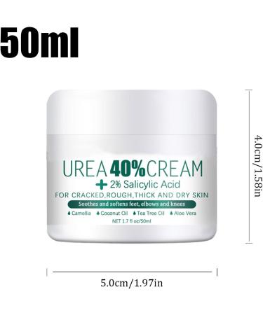  Generisch Foot Cream - Nourishing Cream for Dry Skin - 50g - Gentle Care Gel for Chapped Skin and Heels - Specially Designed to Prevent Dry and Chapped Skin - Buy Online on GoSupps.com