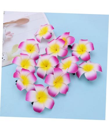 Ipetboom Accesorios Para Flower Hairpin Foam Hair Clips Hair Accessory for Girls Plumeria Hair Clips for Girls Floral Hair Accessories Tropical Flower Hair Clip Bows for Hair Hawaii Summer - Buy Online on GoSupps.com