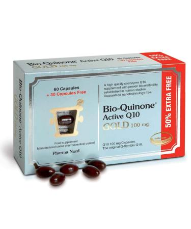 Pharma Nord BioQuinon Aktiv Q10 GOLD 60+30 capsules vrij