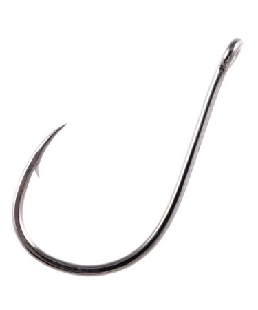 Owner 5177 Mosquito Light Wire Hook Black Chrome Size 6, 10-pack