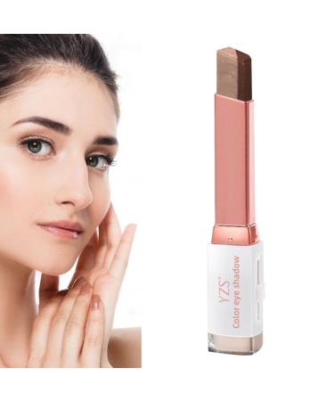 Eyeshadow Pencil Double Gradient Color Glitter Shimmer Eyeshadow Long Lasting Makeup Pencil All Day Beautiful Full Makeup Homraa