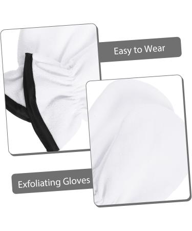 MAGICLULU 1 Pair Maintenance Essential Oil Gloves Heat Hand Cover Wax Warming Gloves Hot Wax Mitts Hand Gloves Spa Hand Care Mitten Paraffin Wax Cherry Blossoms White Flannel Hand Mask 29.00X16.00X1.00CM - Buy Online on GoSupps.com