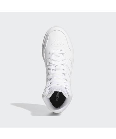 Buy adidas Women's Hoops 3.0 Mid Sneakers | Ftwr White Dash Grey | Size 38 2/3 EU - International Shipping Available - Buy Online on GoSupps.com
