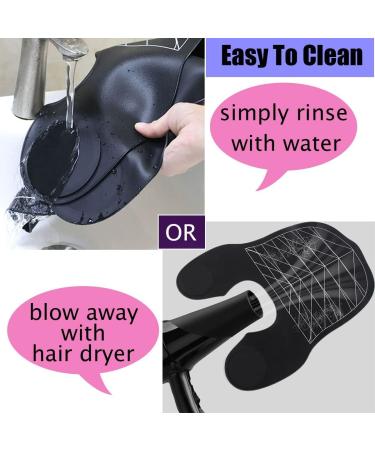 Hair Cutting Guide Collar - Silicone Waterproof Cutting Cape & Mat for Stylists | Ideal for Home & Salon Use - Buy Online on GoSupps.com