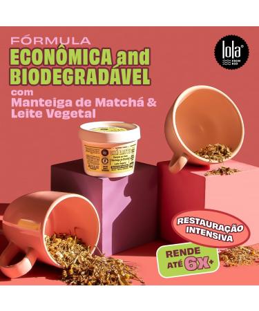 Lola From Rio Chai Latte Jasmine Shampoo - Restore Damaged Hair & Nutrients - 3.53 Fl Oz - International Shipping Available - Buy Online on GoSupps.com