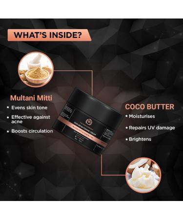 The Man Company SBC Cream - Best Day Face Cream for Men | 1.7 Oz Indian Clay | Skin Healing & Daily Use - Buy Online on GoSupps.com