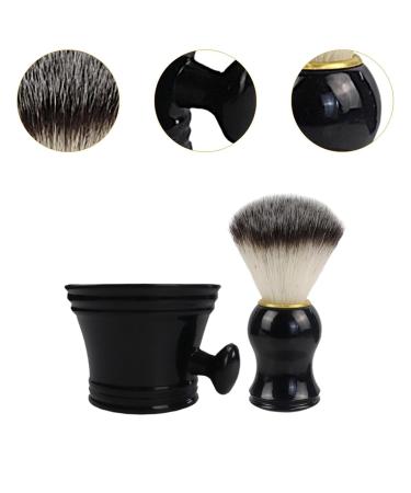 Perfeclan Razor Brush Set - Facial & Bar Cleaning Soap Brush with Bowl | Ideal for Home & Salon Grooming Accessories - Buy Online on GoSupps.com
