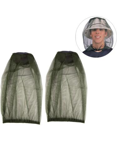 CLISPEED 20pcs Outdoor Heat Net Fishing Hat - Green Travel Mesh Cap for Fishing & Camping - Buy Online on GoSupps.com