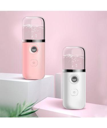 Mini Facial Steamer Portable Face Steamer Face Steamer Handy Moisturizing Mist Sprayer Skin Care Steamer USB Rechargeable Use Mineral Water  - Buy Online on GoSupps.com