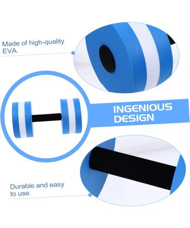 Buy Gogogme Water-Swimming Dumbbells - Foam Pool Training Equipment for Adults | Floating Fitness Gear for Women - 26x14.5x14.5cm - Buy Online on GoSupps.com