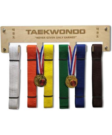 RenKata Taekwondo Belt Display & Medal Holder - Showcase Your Achievements in Style - Buy Online on GoSupps.com