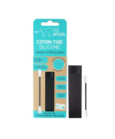 Maelsa cotton handle silicone black
