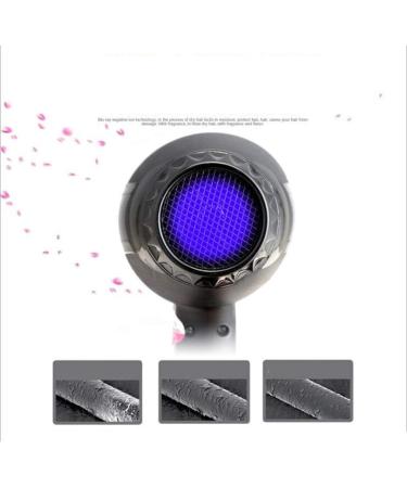 1800W Pro Hair Dryer with Nozzle Ionic Powerful Salon Professional Blow Dryer DC Motor Fast Hairdryer with 2 Speed and 3 Heat Settings Hanging Loop for Hairstylist Dresser Home Men and Women Small - Buy Online on GoSupps.com