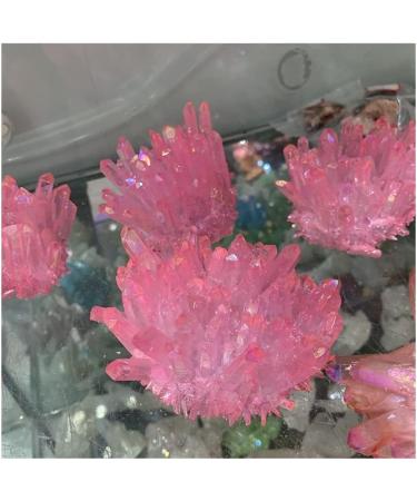 Jukuckv Purple Crystal Clusters - Natural Color Spiritual Support Stunning Shape & Vibrant Crystals for Healing - Buy Online on GoSupps.com