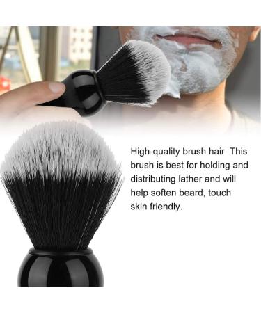 Portable Shaving Brush - Soft Hair-Bearing Razor Brush with Tender Handle | Ideal Father's Day Gift - Fast Foaming Nylon Brush - Buy Online on GoSupps.com
