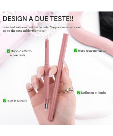 Under Eye Highlighter Stick Eye Balm Long Lasting Effect Luminous Pen 2.5g for Home Morning Party Work Event Travel Routine Festival - Buy Online on GoSupps.com