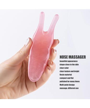 FILFEEL Nose Massager & Gua Sha Facial Tool - Peach Nose Shaping Scraper for Women | Enhance Your Contours & Define Your Look - Buy Online on GoSupps.com