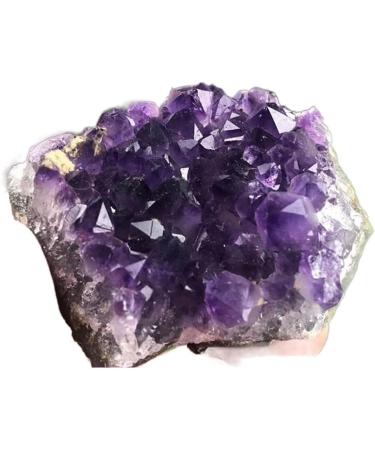 Natural Crystal Rough 1PC 80-100g Natural Brazilian Amethyst Stone Quartz Crystal Cluster Rock Specimens Ornament Home Decor dingchi Purple - Buy Online on GoSupps.com