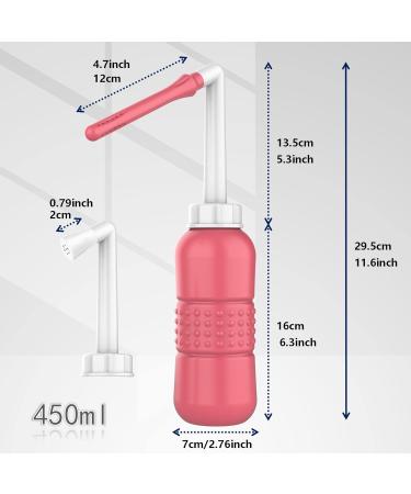 2pcs Menstrual Cup + 2IN1 450ml Perineal Douche & Bidet | Portable and Waterproof - Buy Online on GoSupps.com