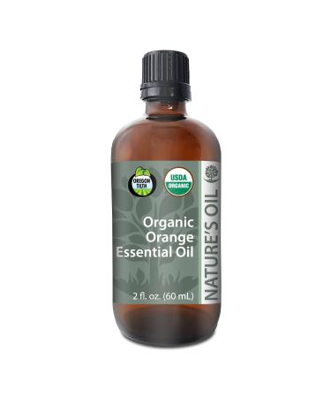 Best Orange Essential Oil Pure Certified Organic Therapeutic Grade 60ml