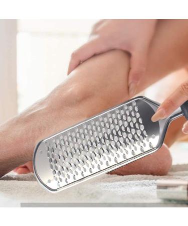 JTLB Foot Callus Remover - Stainless Steel Scrubber Tool for Home Use | Black Large Hole Smoothing Tool - Buy Online on GoSupps.com