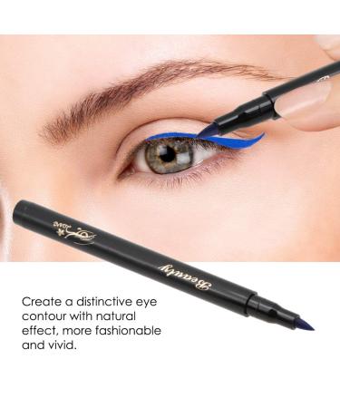 Buy Waterproof Blue Eyeliner Pencil - Abbey Matt Cosmetic Tool | Red & Blue Flash Eyeliner - Buy Online on GoSupps.com