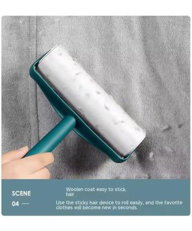 Lint Roller 16cm Wide | Removes Lint Hair & Pet Hair | Includes 60 Sheet Refill | Perfect for Clothing & Upholstery | Shop Internationally - Buy Online on GoSupps.com