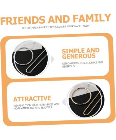 Mikinona U-shaped Hair Stick Womens Hair Clips 4 sets Women Clip Hairpin Headdress Alloy Stick Simple U-shaped Fork Bun Girl Styling Accessory Hair Womens Hair Accessories Hair Fork - Buy Online on GoSupps.com