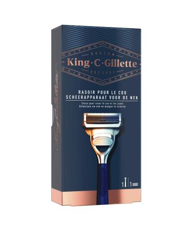 Buy King C. Gillette Shaver - 1 Blade | International Shipping & Best Prices | Smooth Shave Guaranteed - Buy Online on GoSupps.com