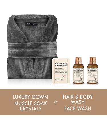 Baylis & Harding Fuzzy Duck Bergamot Hemp & Sandalwood Men's Luxury Gown Gift Set - Vegan Friendly - Buy Online on GoSupps.com