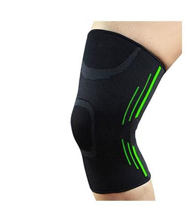 Pure Acoustics Day Glow Light Compression Infrared Knee Support Brace Green 113.398 Gram Green 113.398 Gram