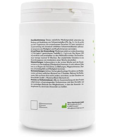 Buy Zeobent Med Detox Powder 650g | Pharmacy Quality Zeolite Bentonite for Heavy Metal Detox & Intestinal Cleaning - Buy Online on GoSupps.com