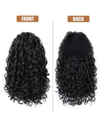 Kagodri Wig Ponytail - African Small Curly Women's Extension with Cord | Brazilian Curly Style for Effortless Glam - Buy Online on GoSupps.com