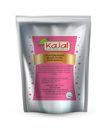 Kajal Pani Puri Golgappa Fry with Masala Fresh Papad Hygeinic & Tasty Ready to Fry (1 x 200g)