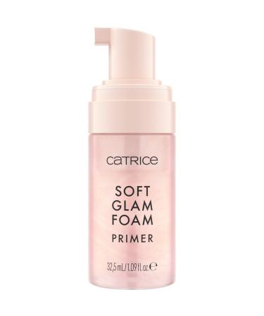 Catrice Cosmetics Soft Glam Foam Primer humidifiant - hydratant protecteur pour les yeux et peaux sensibles luminescent sensation de ros e (325ml)