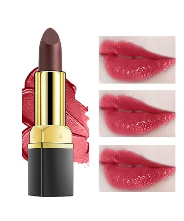 Waterproof Long Lasting Shimmer Lipstick - Black Rose | Shiny Liquid Lip Color for Women | Makeup Cosmetics - Buy Online on GoSupps.com