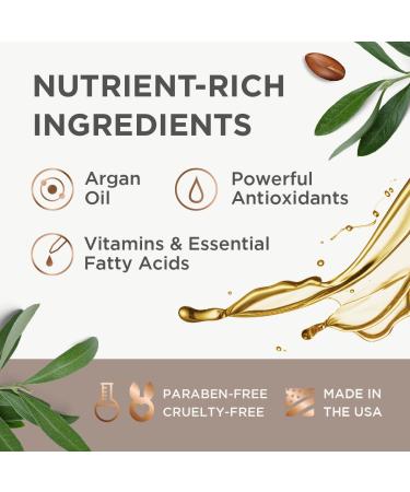 Argan Magic Hydrating Argan Milk Cleanser | Gentle Oil & Dirt Removal | Paraben & Cruelty Free | Made in USA (8 Fl Oz - Buy Online on GoSupps.com