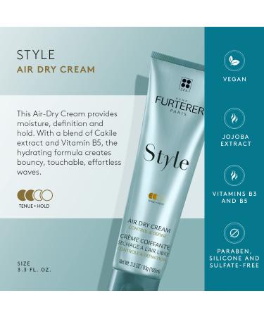 Ren Furterer STYLE Air Dry Cream - Carob Extract - Defines & Controls Styles - 3.3 fl. oz - Buy Online on GoSupps.com