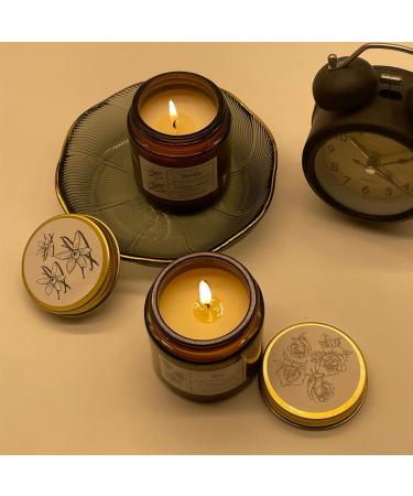 Stay Awake Soy Candle Set | All Natural Essential Oil Candles for Home Office & Travel - Eco-Friendly & Long-Lasting - Buy Online on GoSupps.com