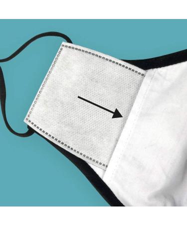 Yijueled 3-Ply Reusable Face Mask Cotton Face Mask with Filter Pocket Outdoors Face Cover for Women Adult Men 2Pack Red - Buy Online on GoSupps.com