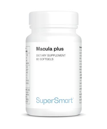 Macula Plus - Compl ment alimentaire pour la Vision - Soutien de la Macula - Sant Oculaire - Fatigue Oculaire - Lut ine et Z axanthine 60 softgels SuperSmart