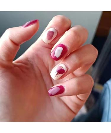 Newan 500 Pieces Nail Tips - Acrylic French Nail Tips Set with 10 Sizes Transparent Cover - Perfect for DIY Manicure Nail Studios & Dancers - Buy Online on GoSupps.com