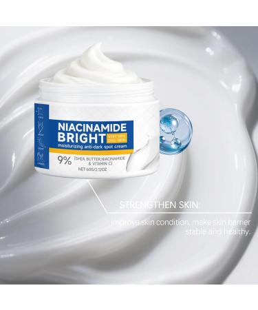  wiroouia Face Cream - Non-Greasy Moisturizing Lotion 60g Brightening Skin Tone Treatment Ideal for Travel Nighttime Gift for Hands Feet Elbows Wife Friend Mother - Buy Online on GoSupps.com