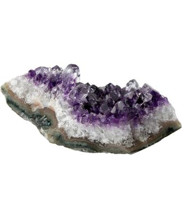 Natural Crystal Rough 1 pc Natural Purple Amethyst Crystal Quartz Cluster geode Sample Home Decoration Random Gemstone Stone Stone Mineral Specimen - Buy Online on GoSupps.com