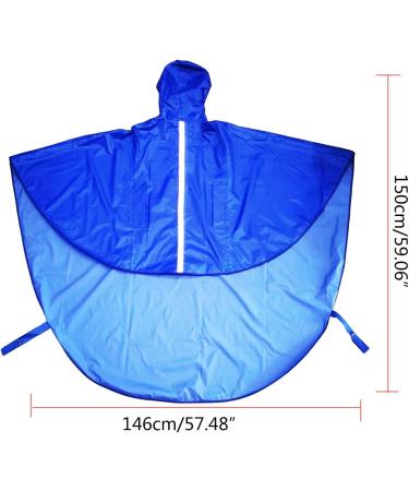 Wheelchair Raincoats Poncho for Mobility Scooter Hooded Rain Poncho for Men Women Adults Reusable - Buy Online on GoSupps.com