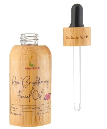Rose Rejuvenating &Brightening Facial Oil made with Aloe Vera Oil Rose Hip and Helichrysum
