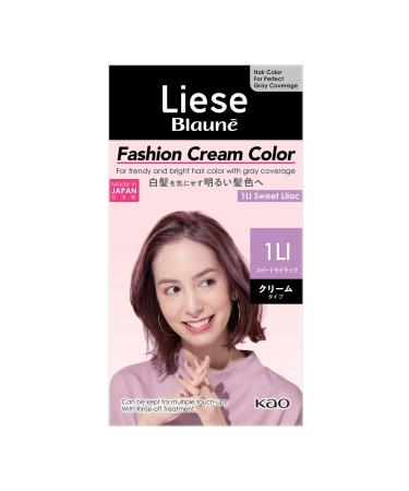 Kao Blaune Lumiest Hair Color Gray Hair Dye 1LI Sweet lilac