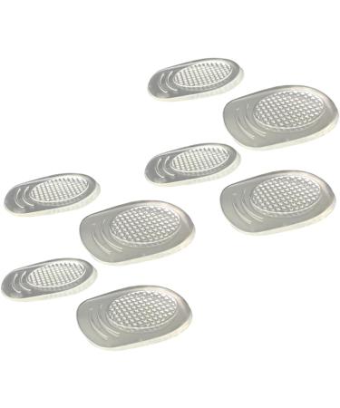 Buy 8 Pairs Silicone Shoe Pads - Comfort Heel Pads & Insoles for All-Day Support | International Shipping Available - Buy Online on GoSupps.com